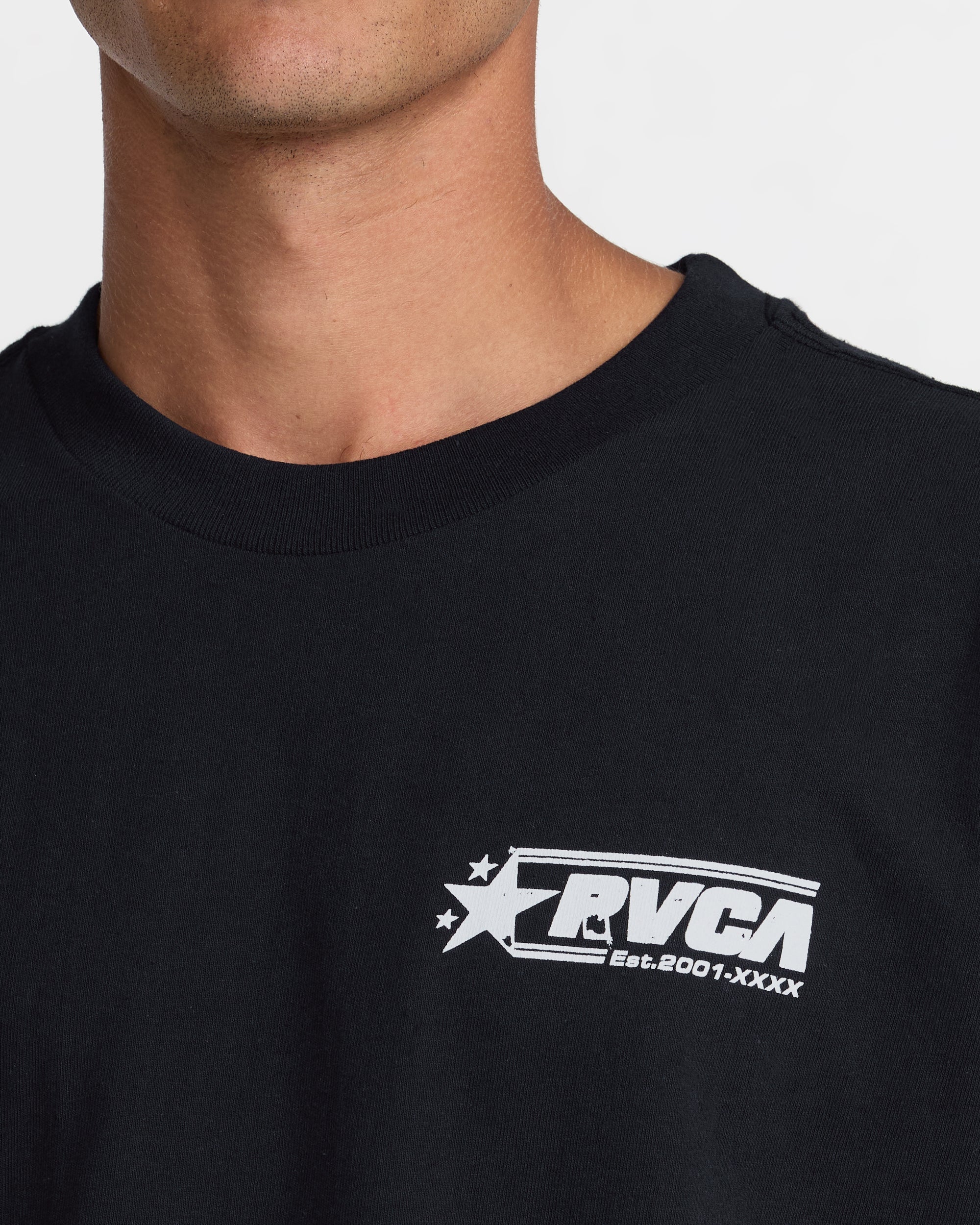 Spangled Short Sleeve Tee - Black