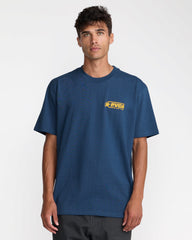 Spangled Short Sleeve Tee - Dark Denim