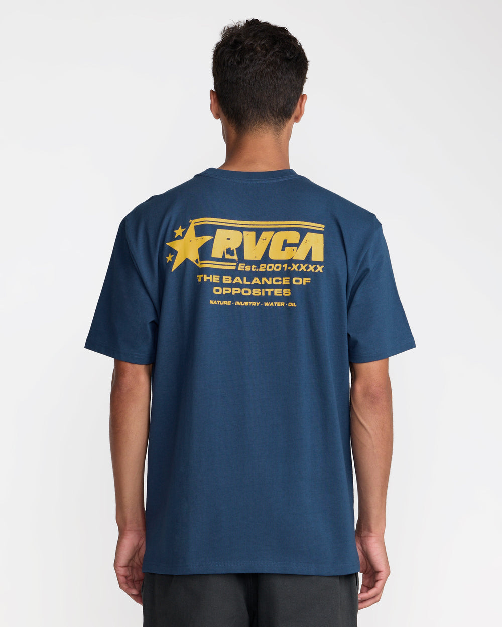 Spangled Short Sleeve Tee - Dark Denim