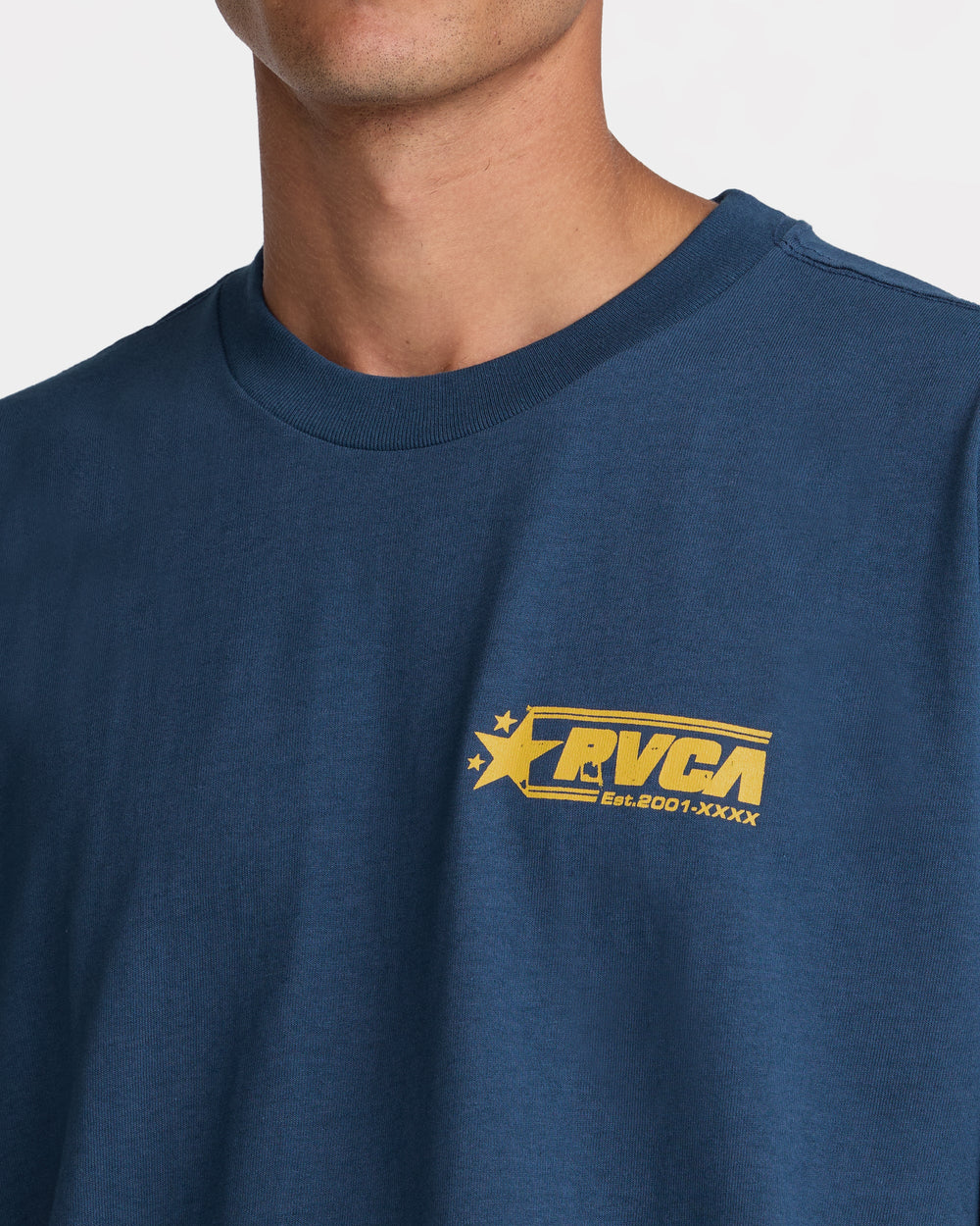 Spangled Short Sleeve Tee - Dark Denim
