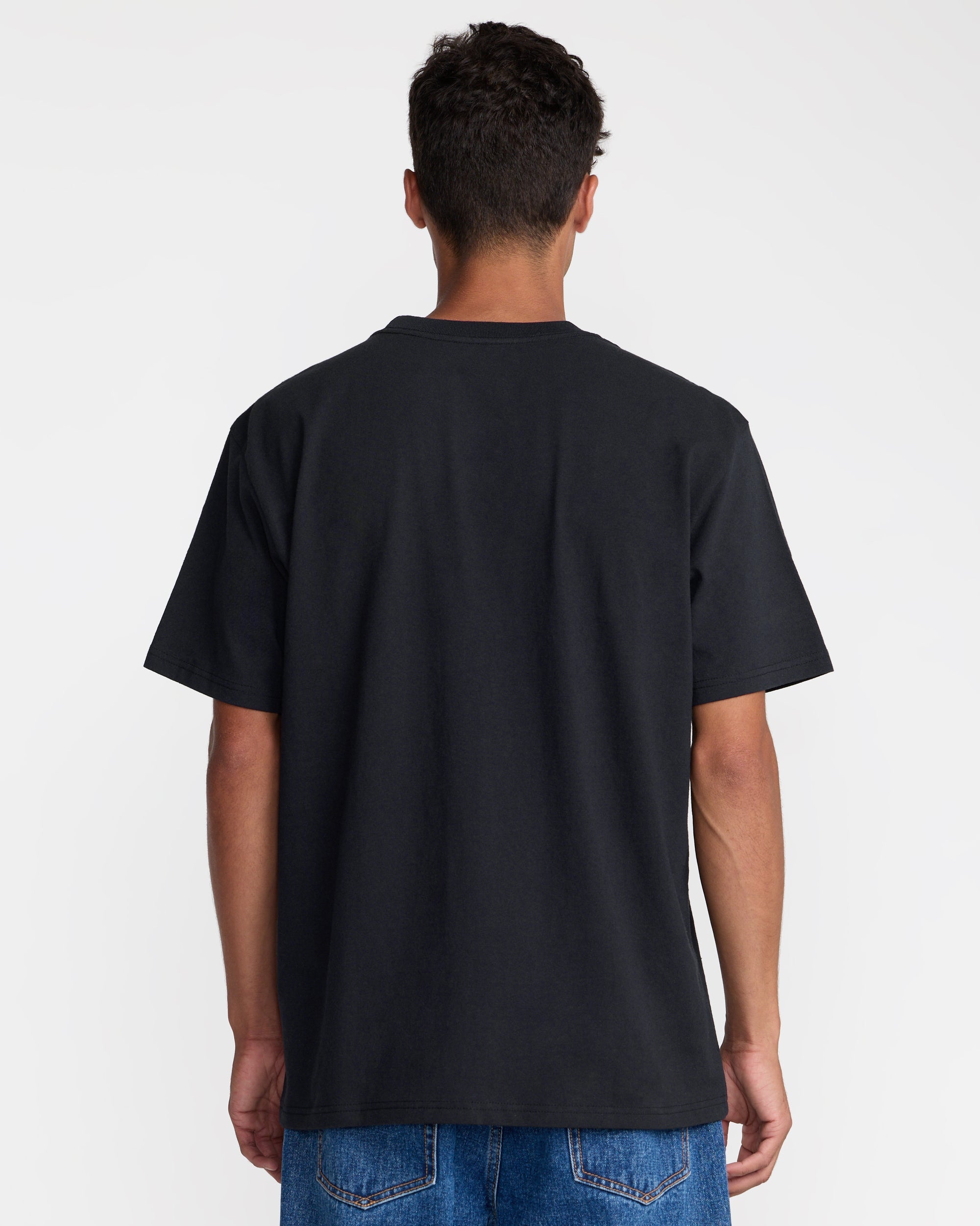 Hot Dice Short Sleeve Pocket Tee - Black