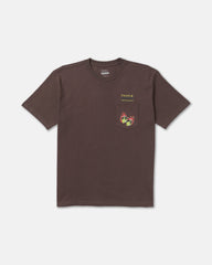 Hot Dice Short Sleeve Pocket Tee - Mocha