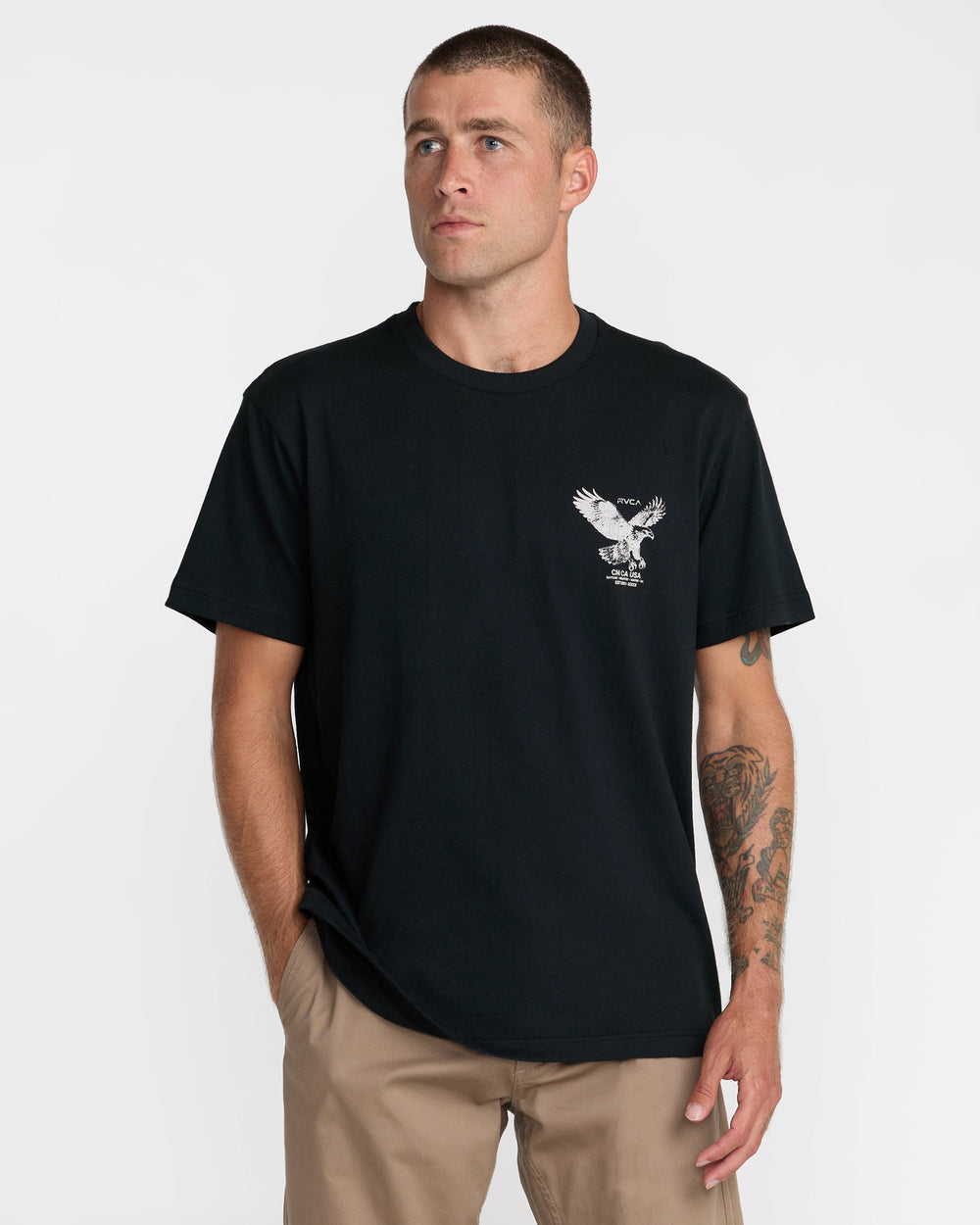 Soaring Short Sleeve Tee - Black