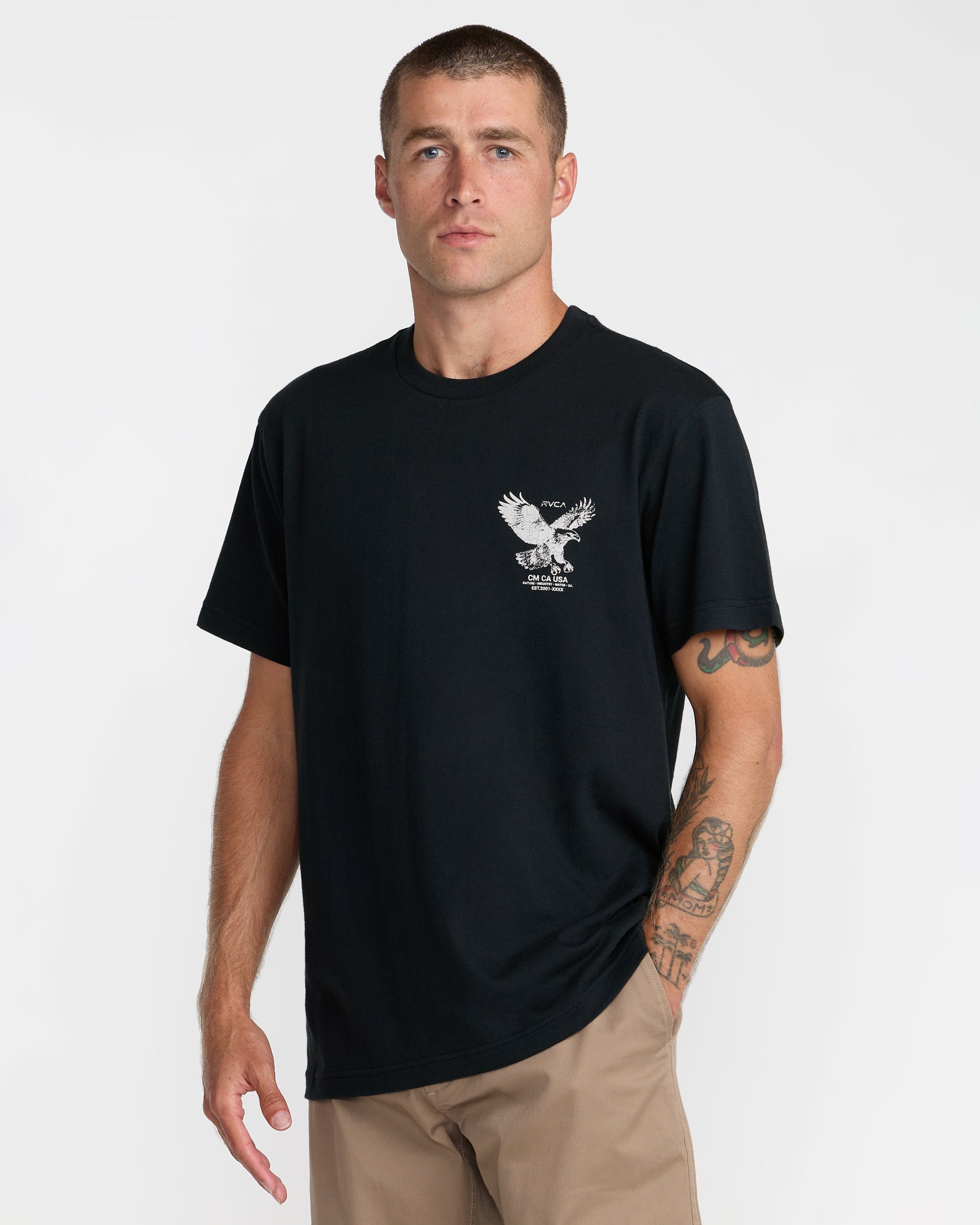 Soaring Short Sleeve Tee - Black