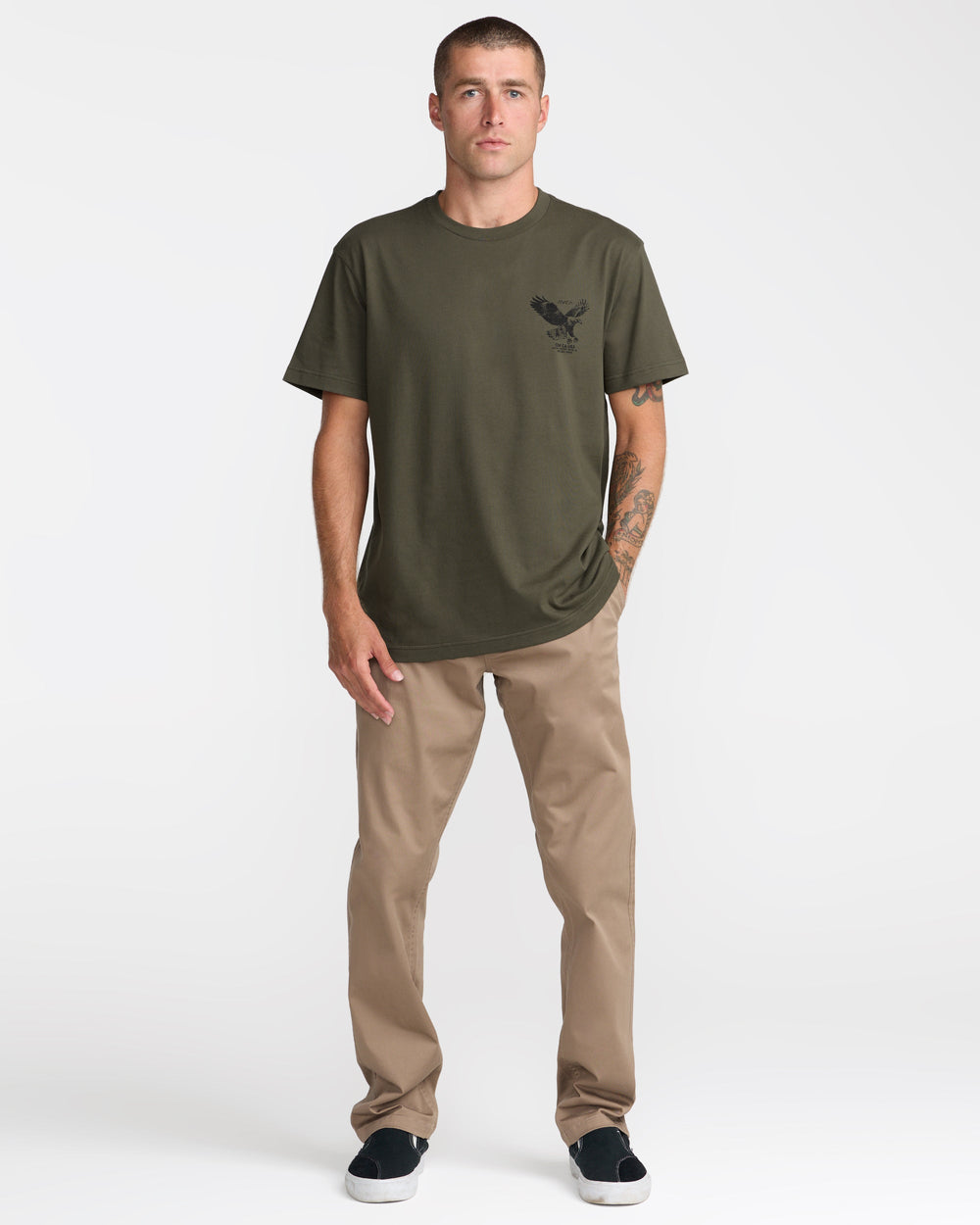 Soaring Short Sleeve Tee - Fatigue
