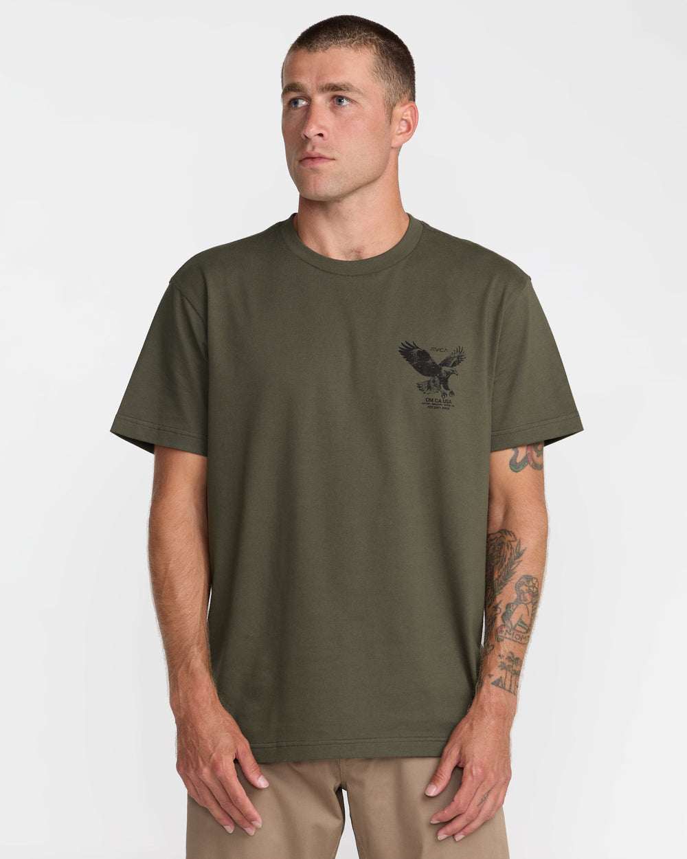 Soaring Short Sleeve Tee - Fatigue