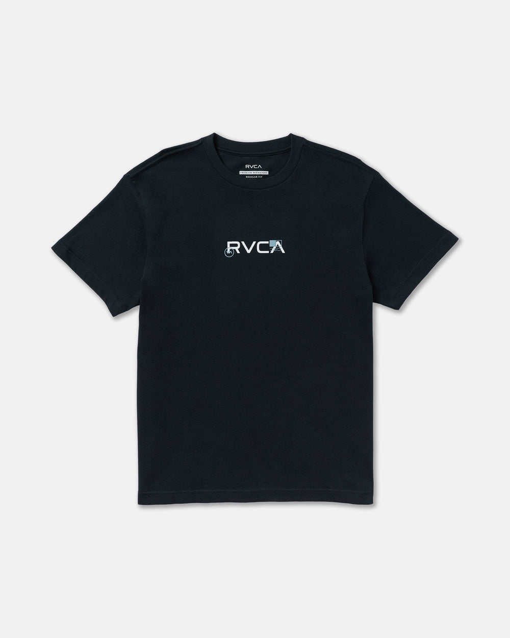 Small RVCA Icons Short Sleeve Tee - Black