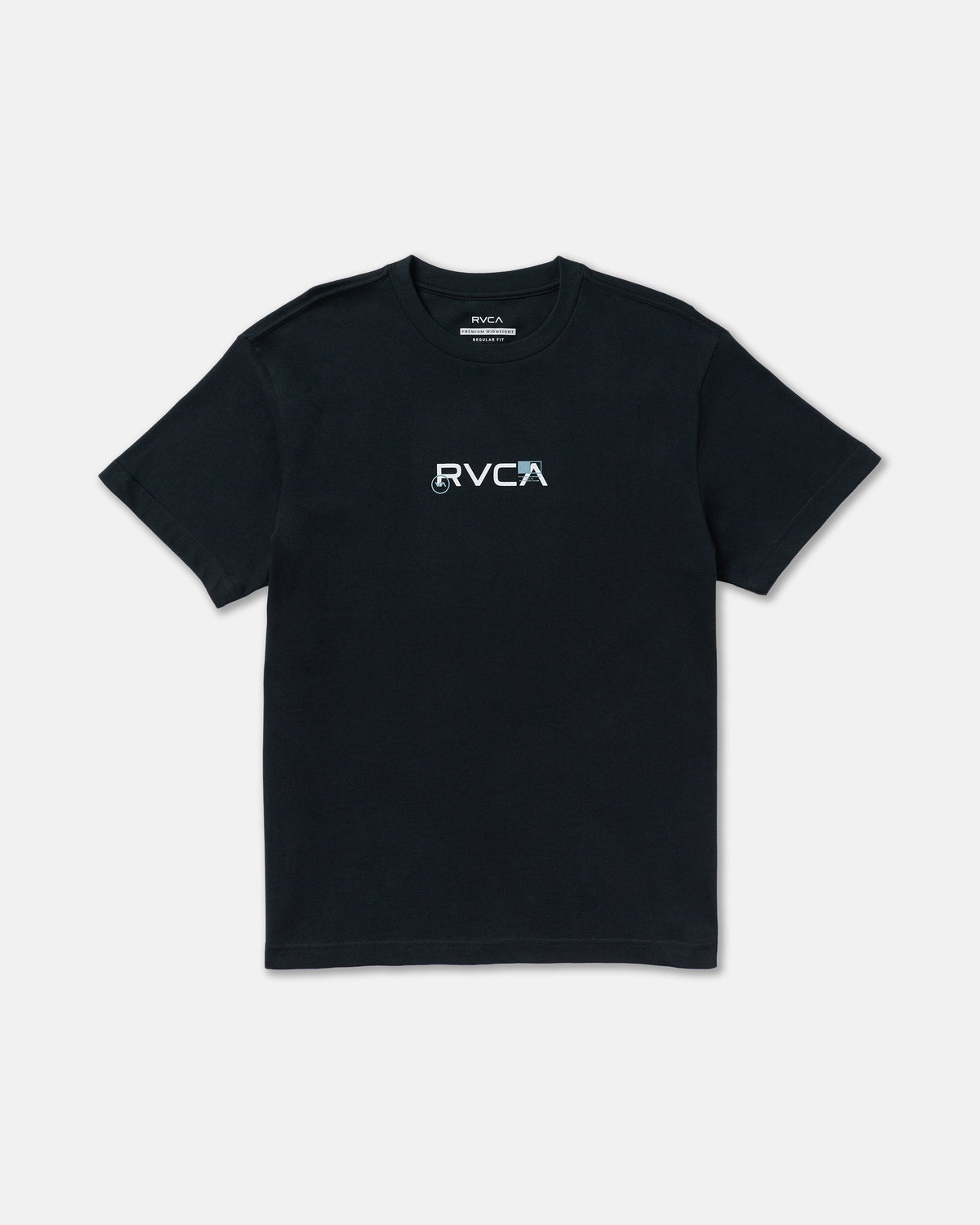 Small RVCA Icons Short Sleeve Tee - Black