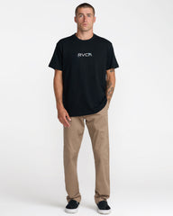 Small RVCA Icons Short Sleeve Tee - Black