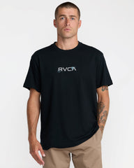 Small RVCA Icons Short Sleeve Tee - Black