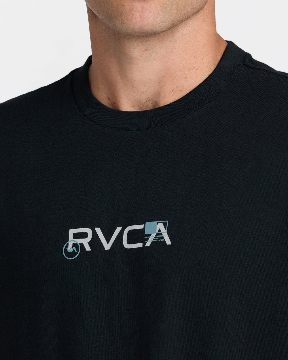 Small RVCA Icons Short Sleeve Tee - Black