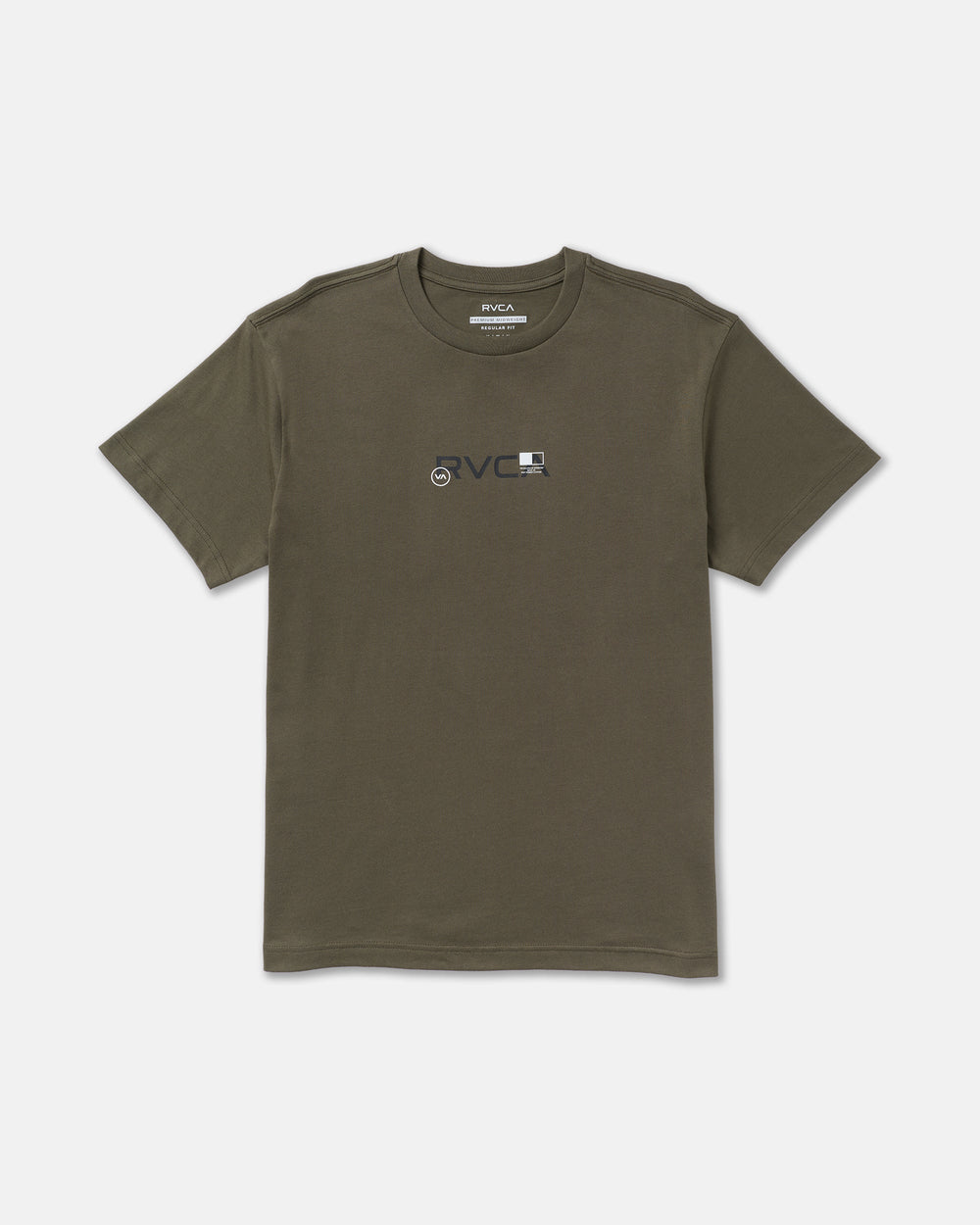 Small RVCA Icons Short Sleeve Tee - Fatigue