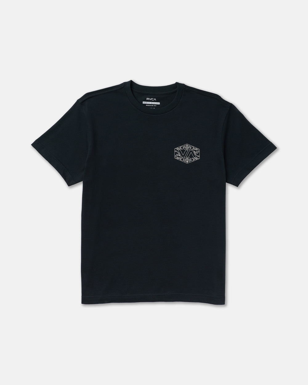 Hex Filigre Short Sleeve Tee - Black