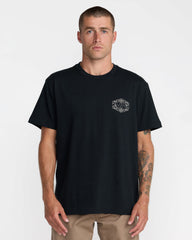 Hex Filigre Short Sleeve Tee - Black
