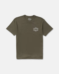 Hex Filigre Short Sleeve Tee - Fatigue
