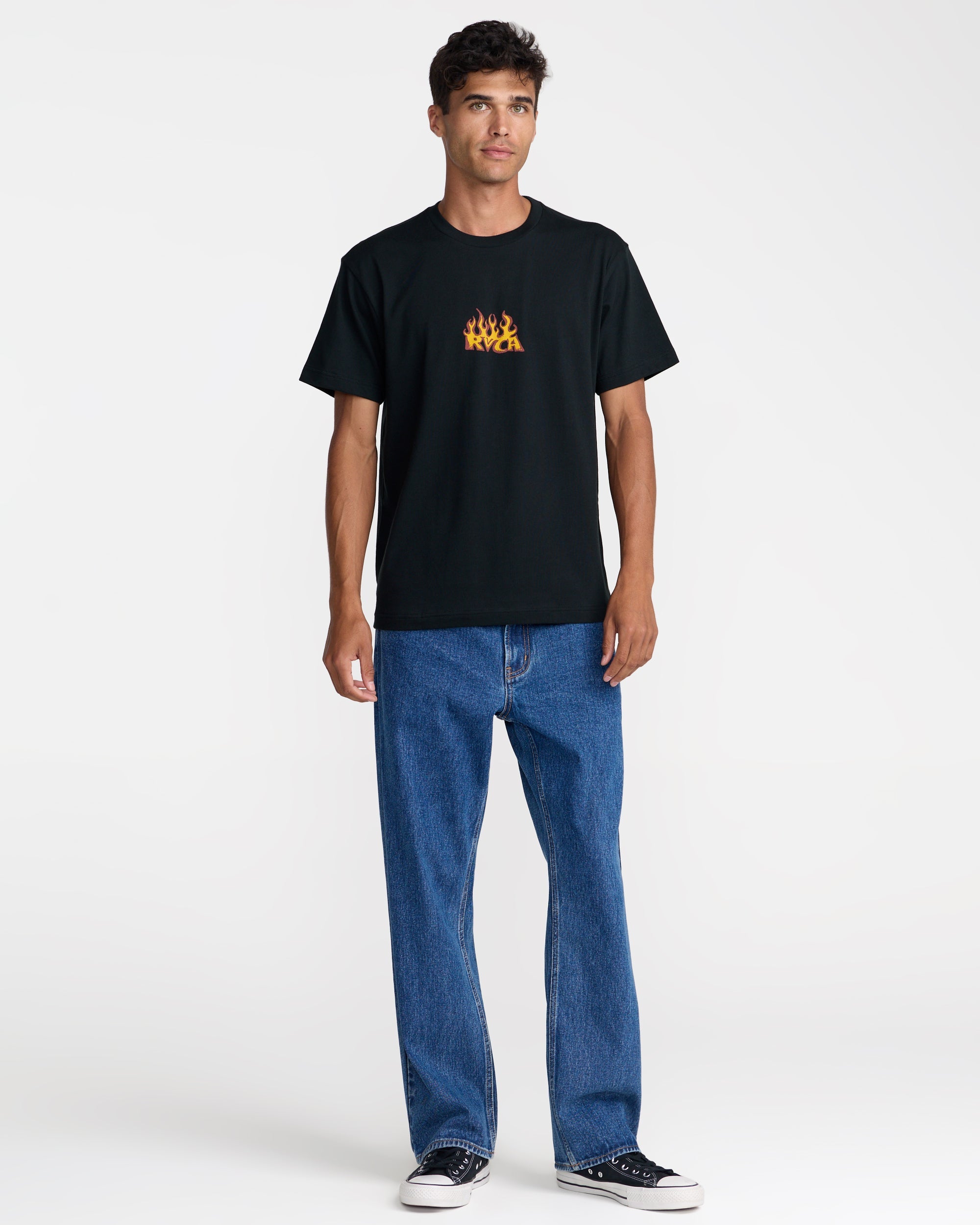 Spanky Fuego Short Sleeve Tee - Black