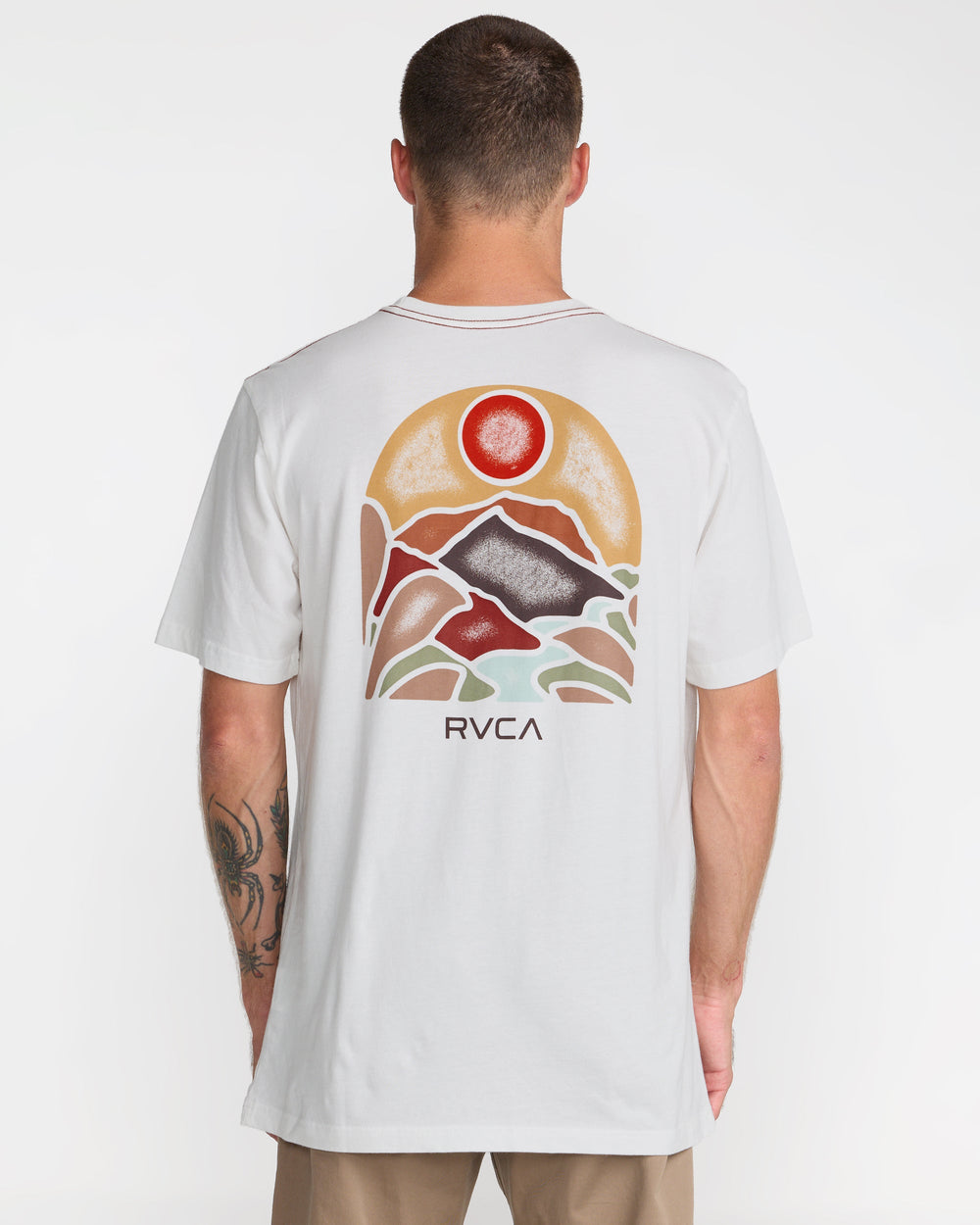 River Run Short Sleeve Tee - Antique White
