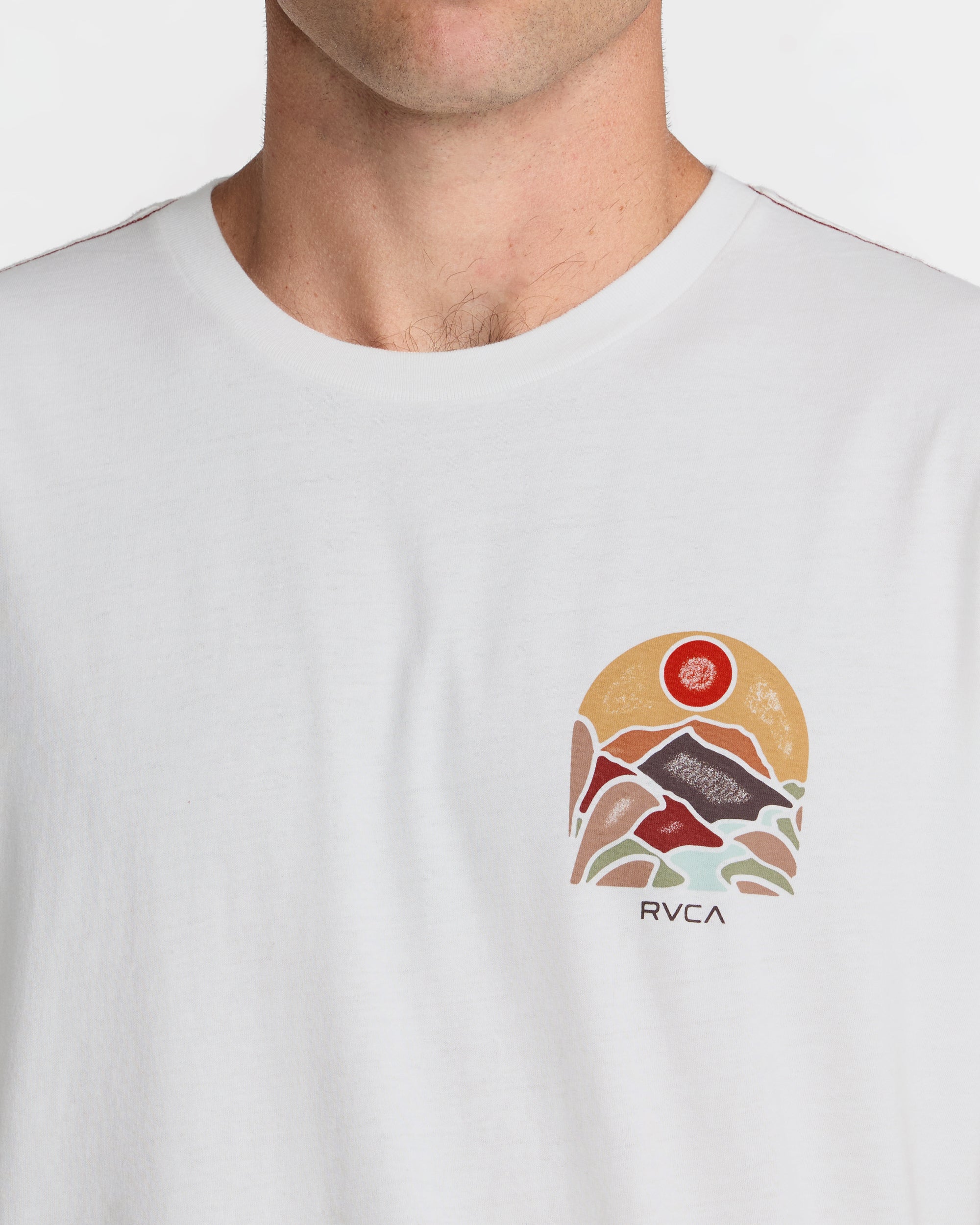 River Run Short Sleeve Tee - Antique White