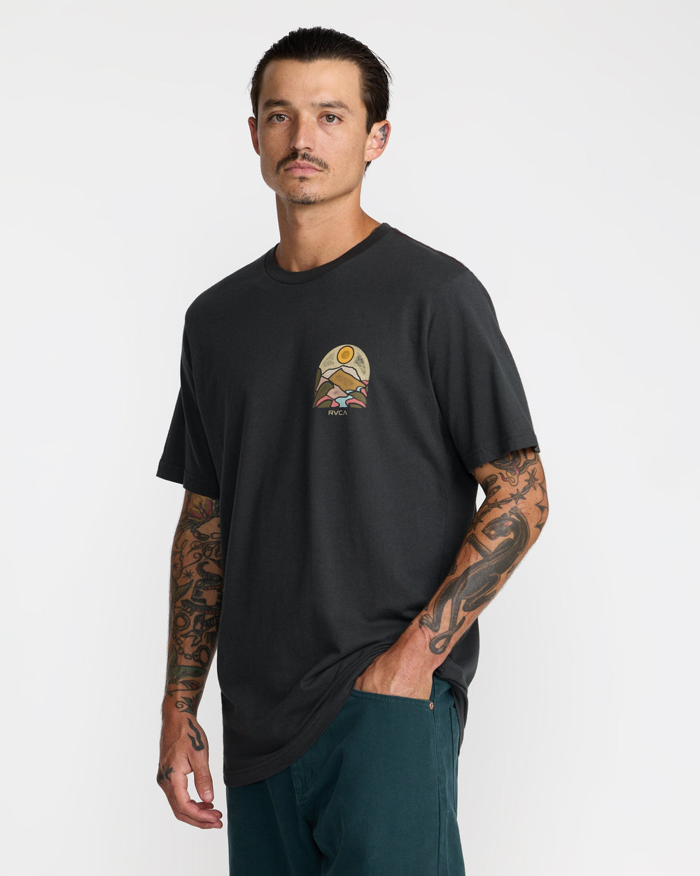 River Run Short Sleeve Tee - Black