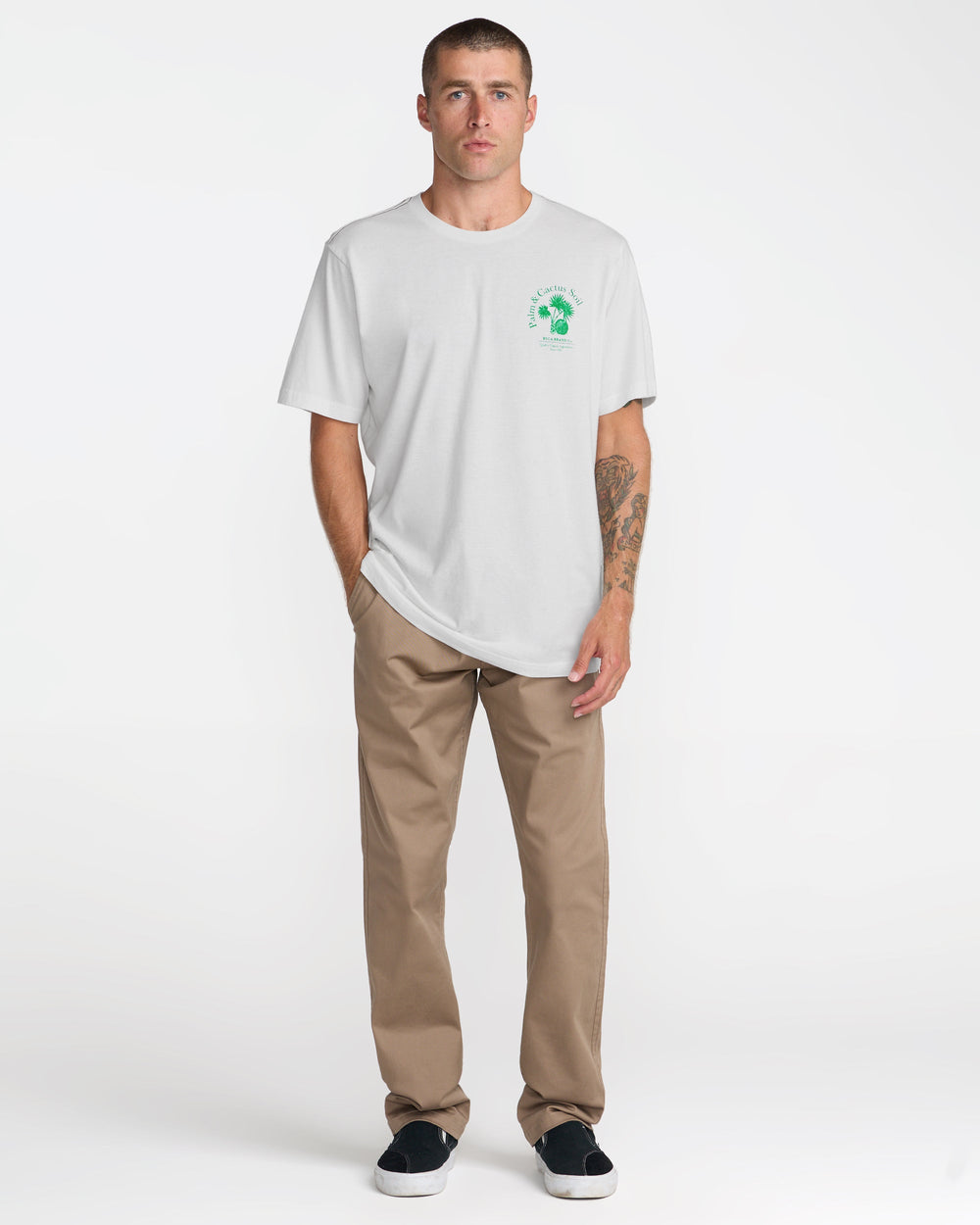 Soil Co Short Sleeve Tee - Antique White