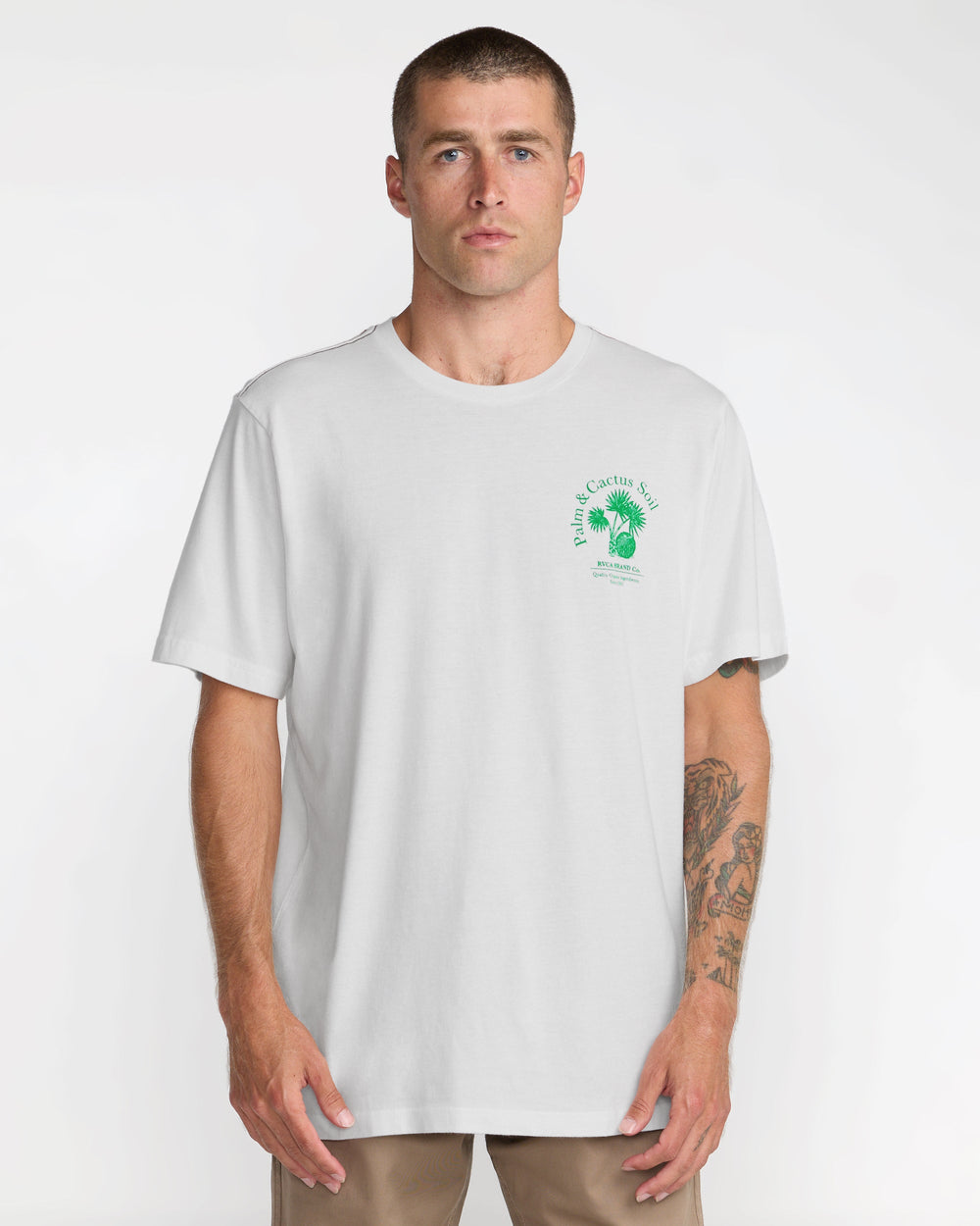 Soil Co Short Sleeve Tee - Antique White