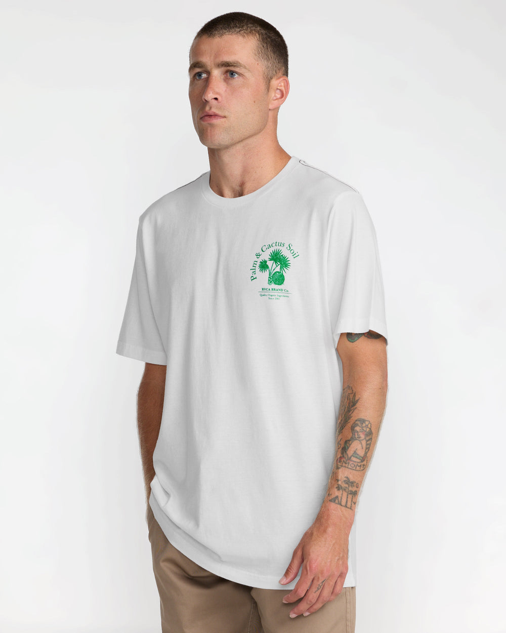 Soil Co Short Sleeve Tee - Antique White