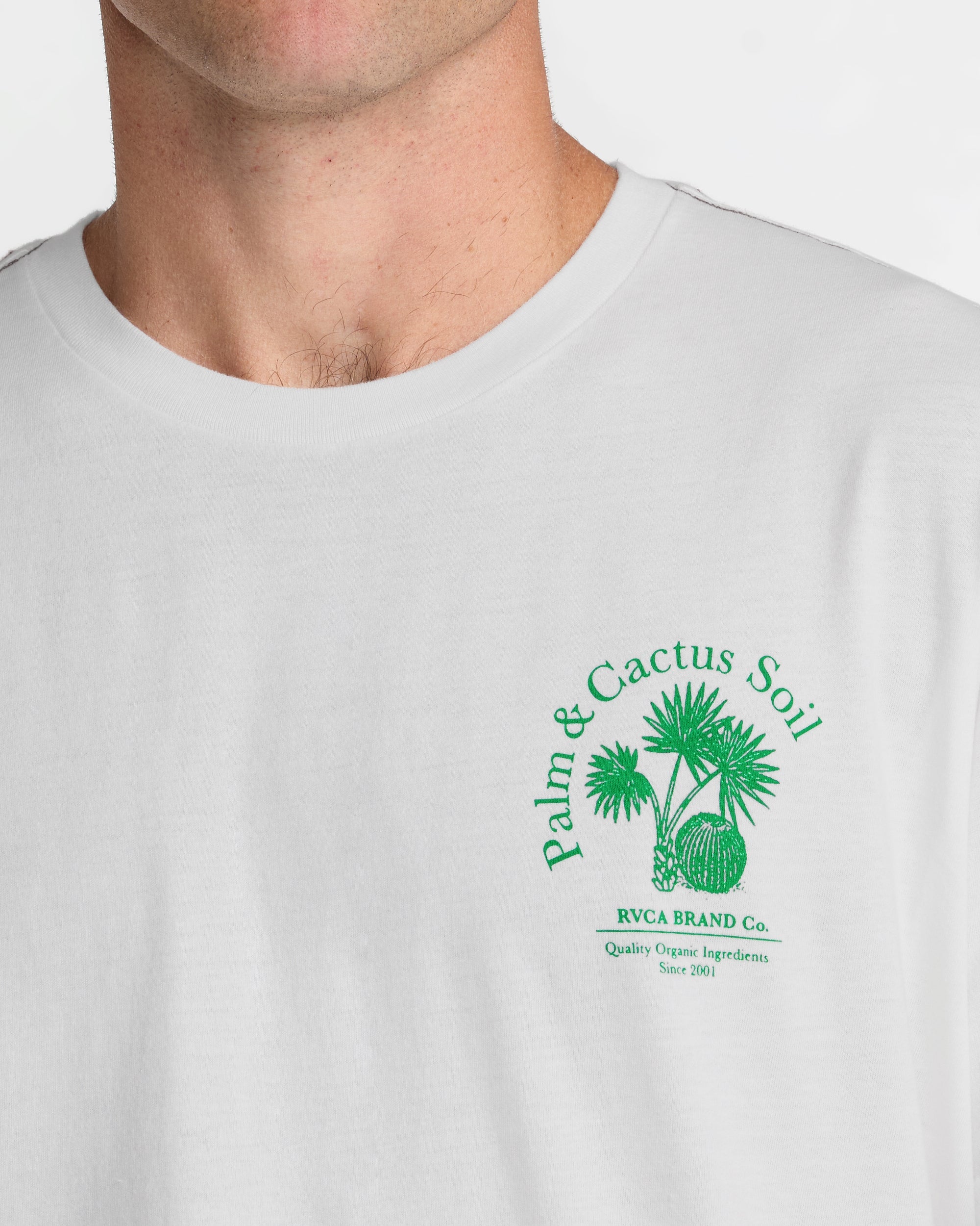 Soil Co Short Sleeve Tee - Antique White