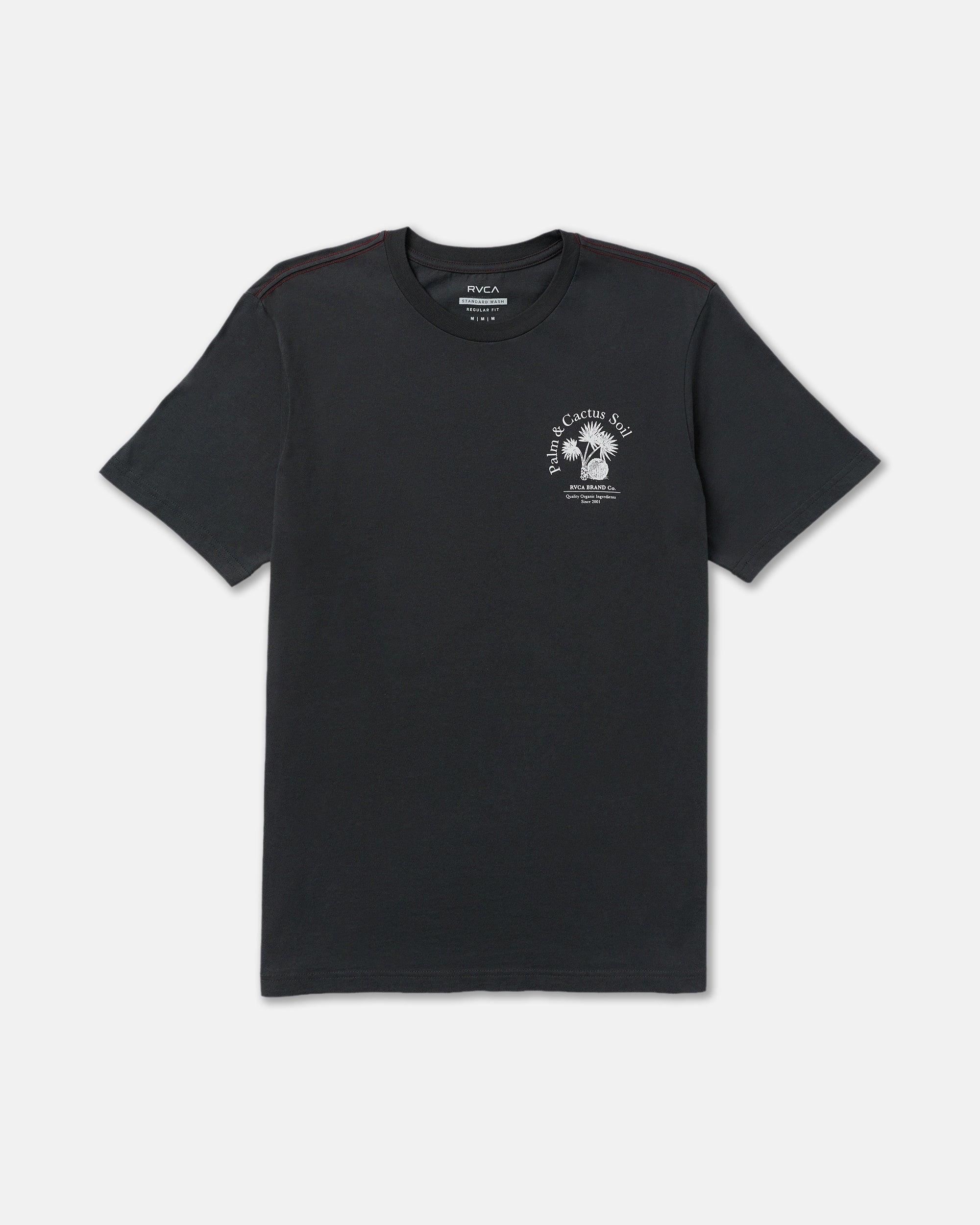 Soil Co Short Sleeve Tee - Pirate Black
