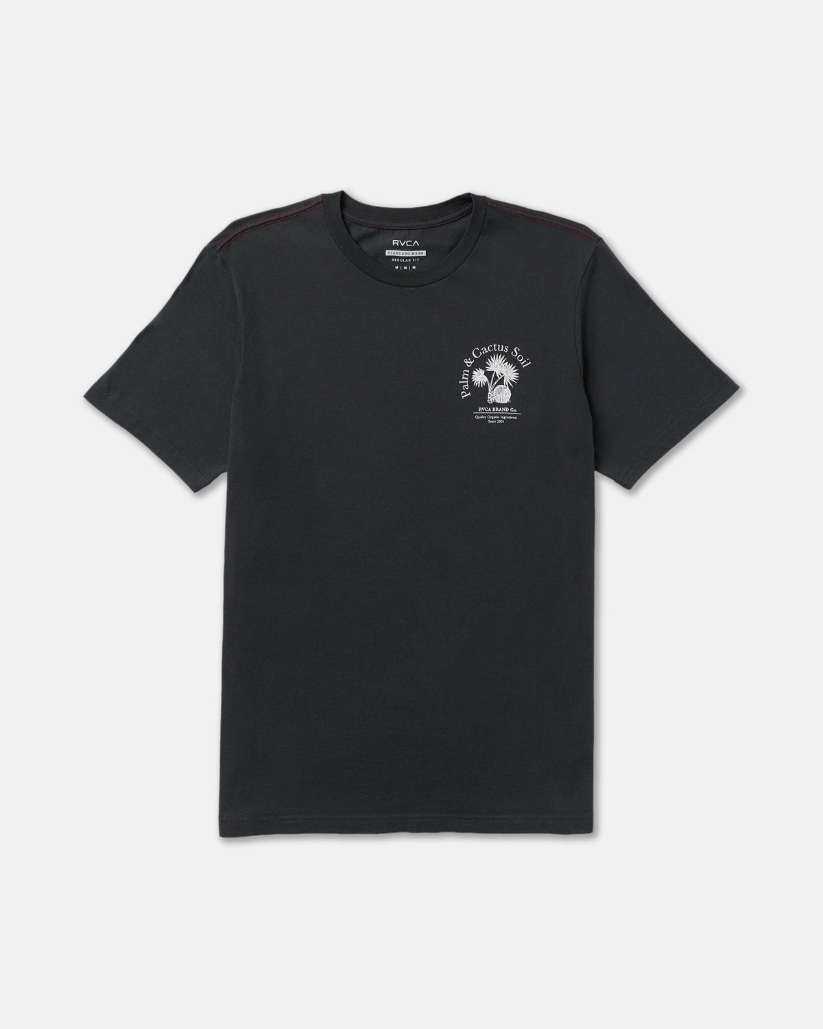 Soil Co Short Sleeve Tee - Pirate Black