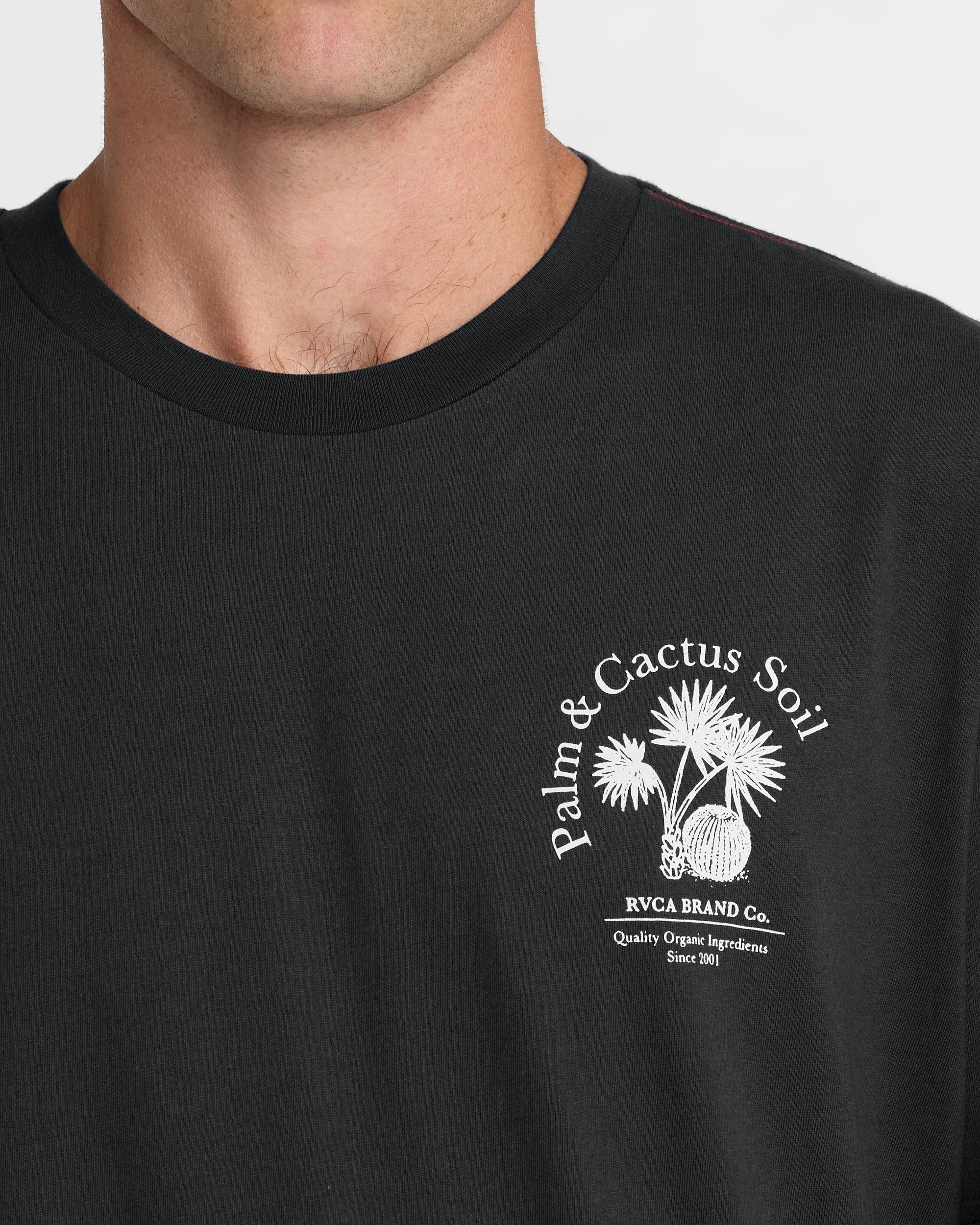 Soil Co Short Sleeve Tee - Pirate Black