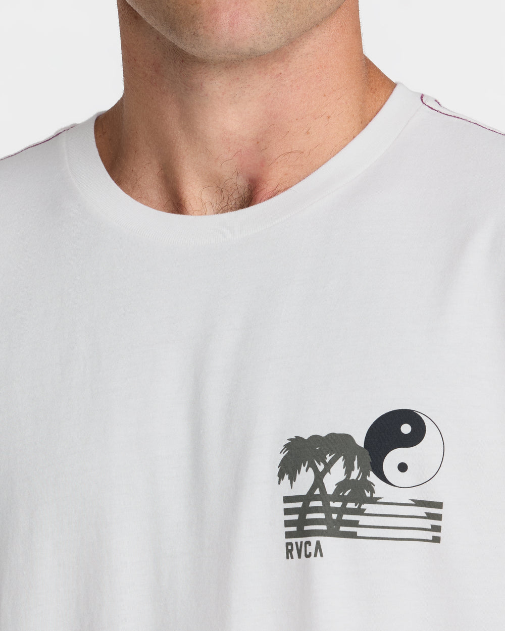 Balance Horizon Short Sleeve Tee - Antique White