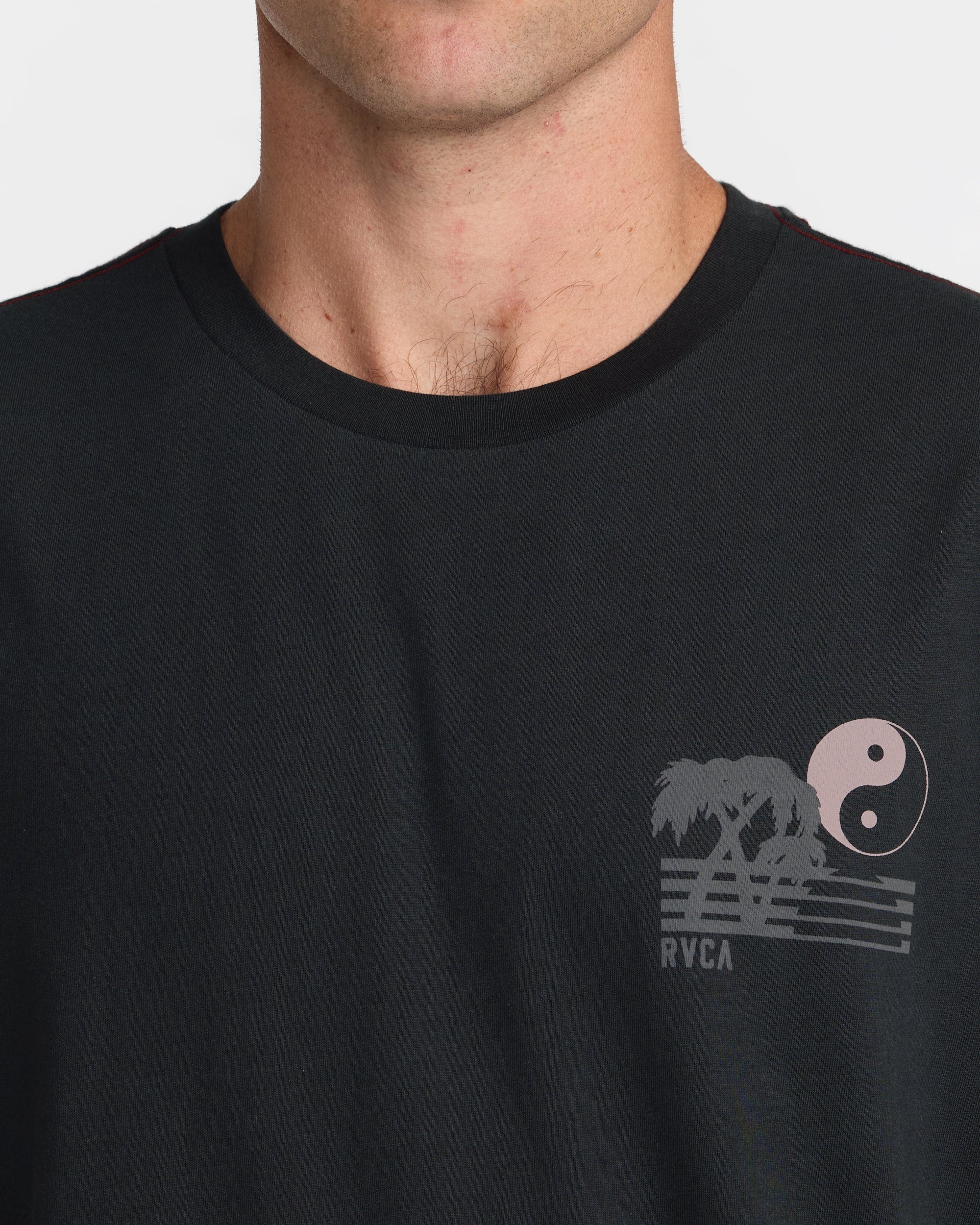 Balance Horizon Short Sleeve Tee - Pirate Black
