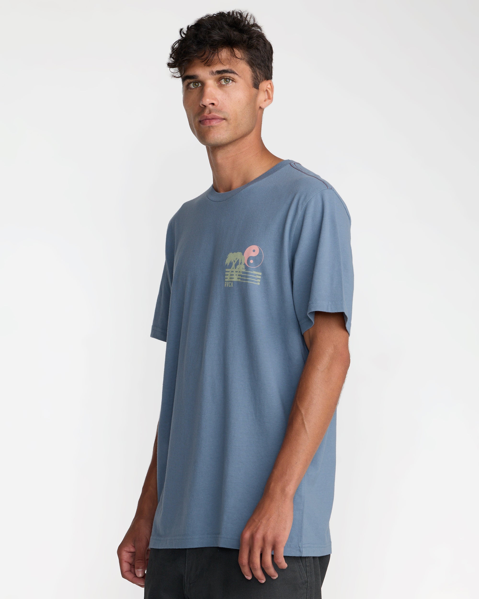 Balance Horizon Short Sleeve - Vintage Navy