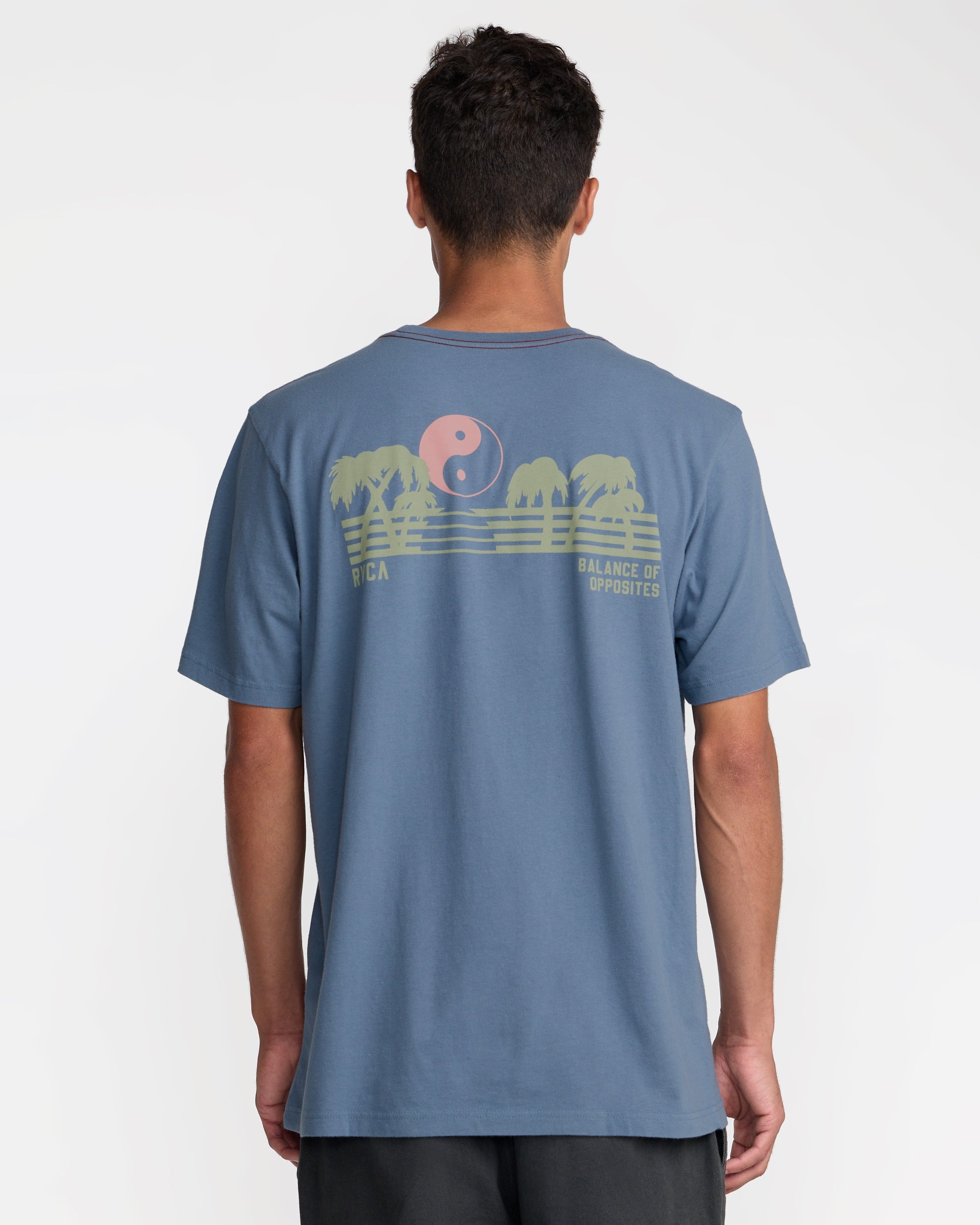 Balance Horizon Short Sleeve - Vintage Navy
