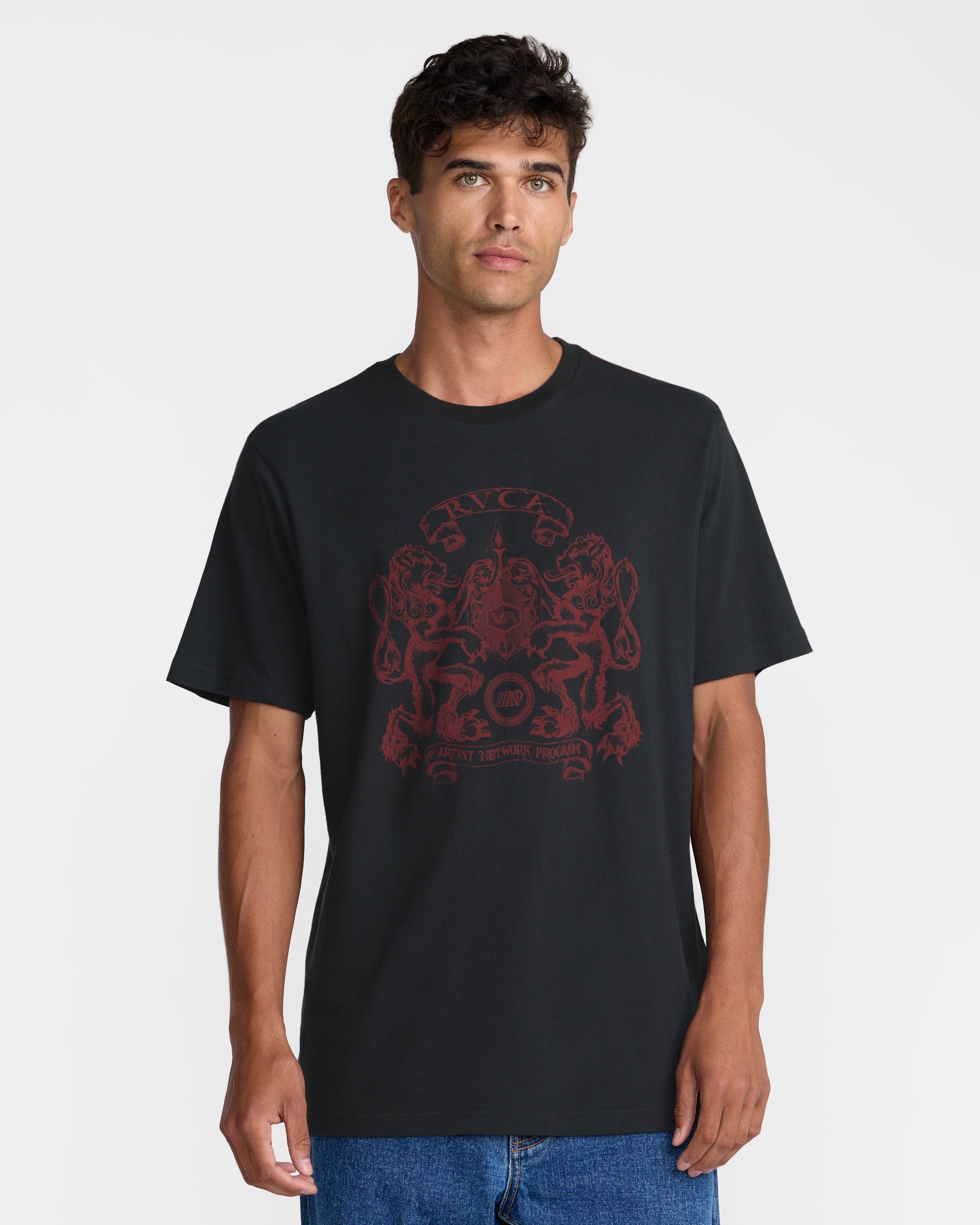 Lions Gate Short Sleeve Tee - Pirate Black