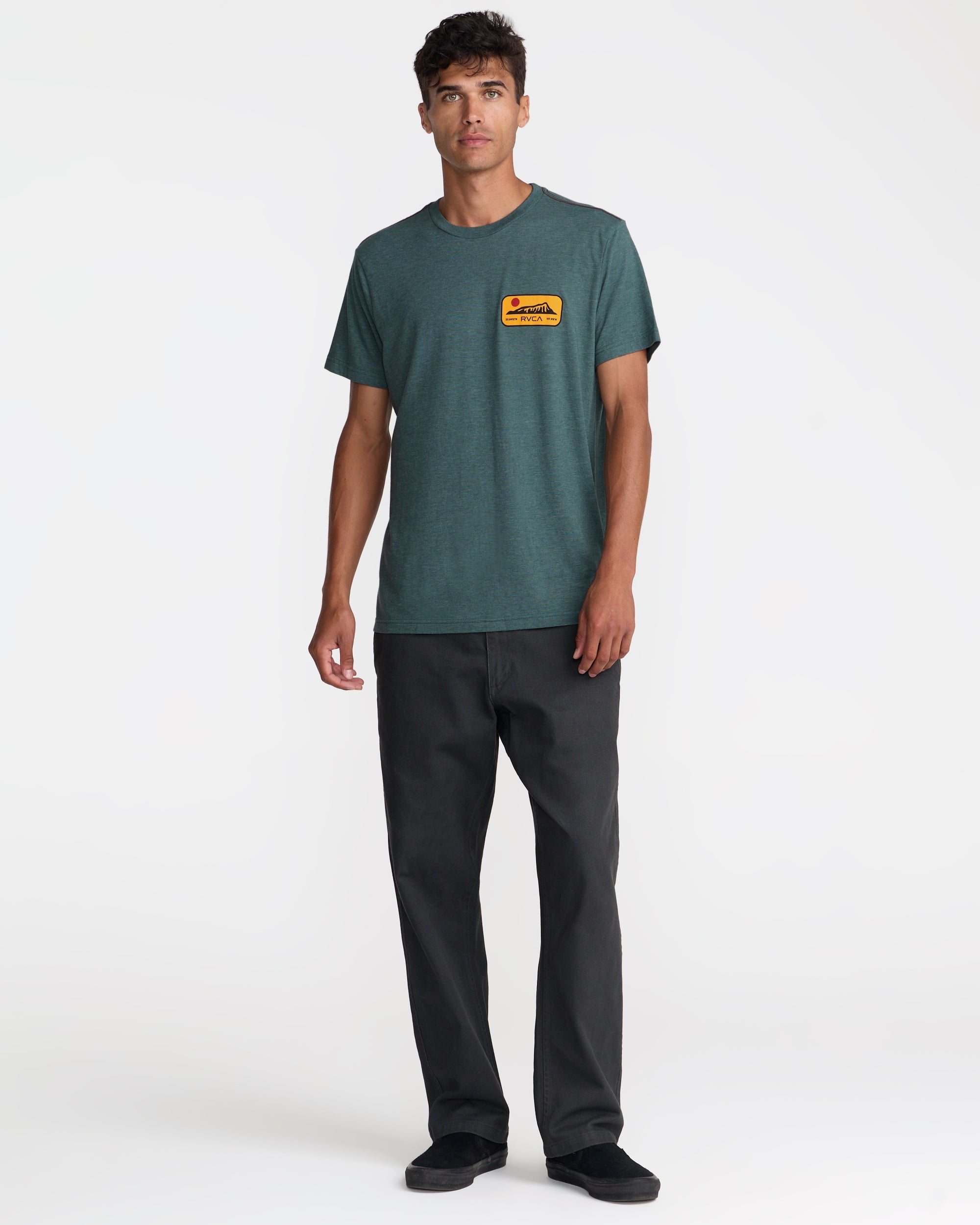 Island Time Short Sleeve Tee - Balsam Green