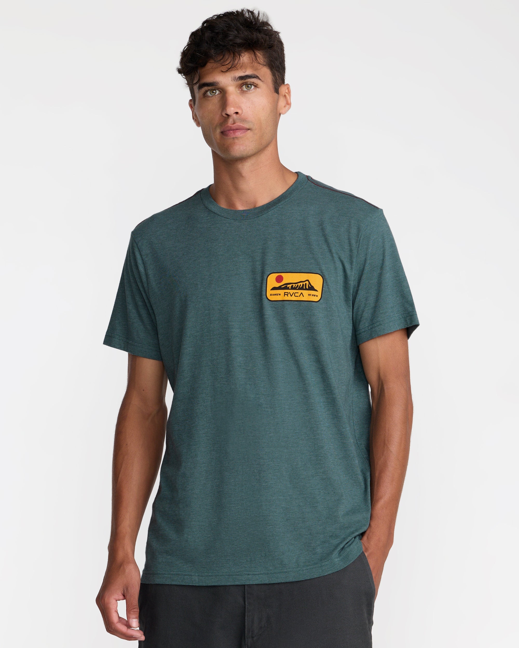 Island Time Short Sleeve Tee - Balsam Green