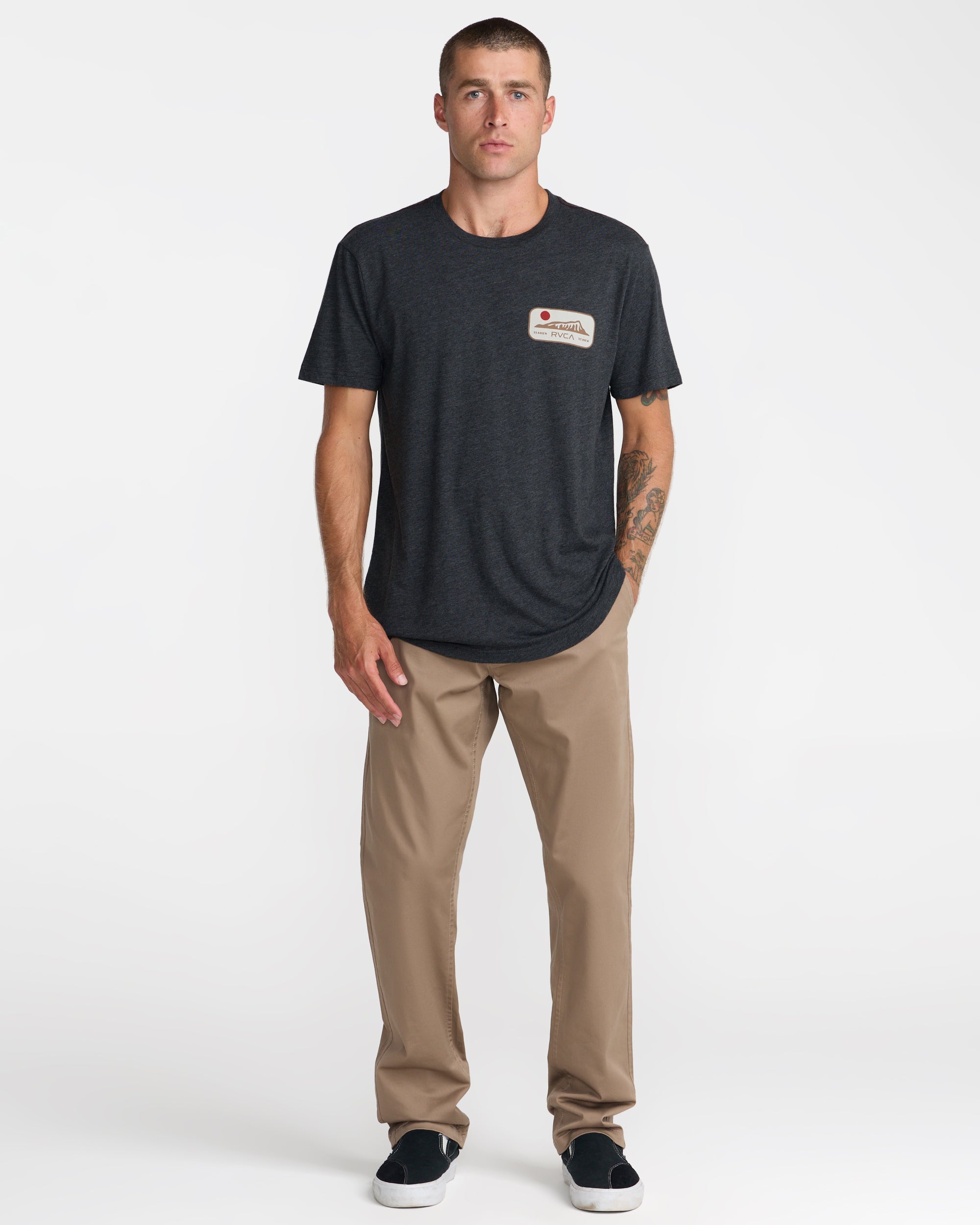 Island Time Short Sleeve Tee - Black