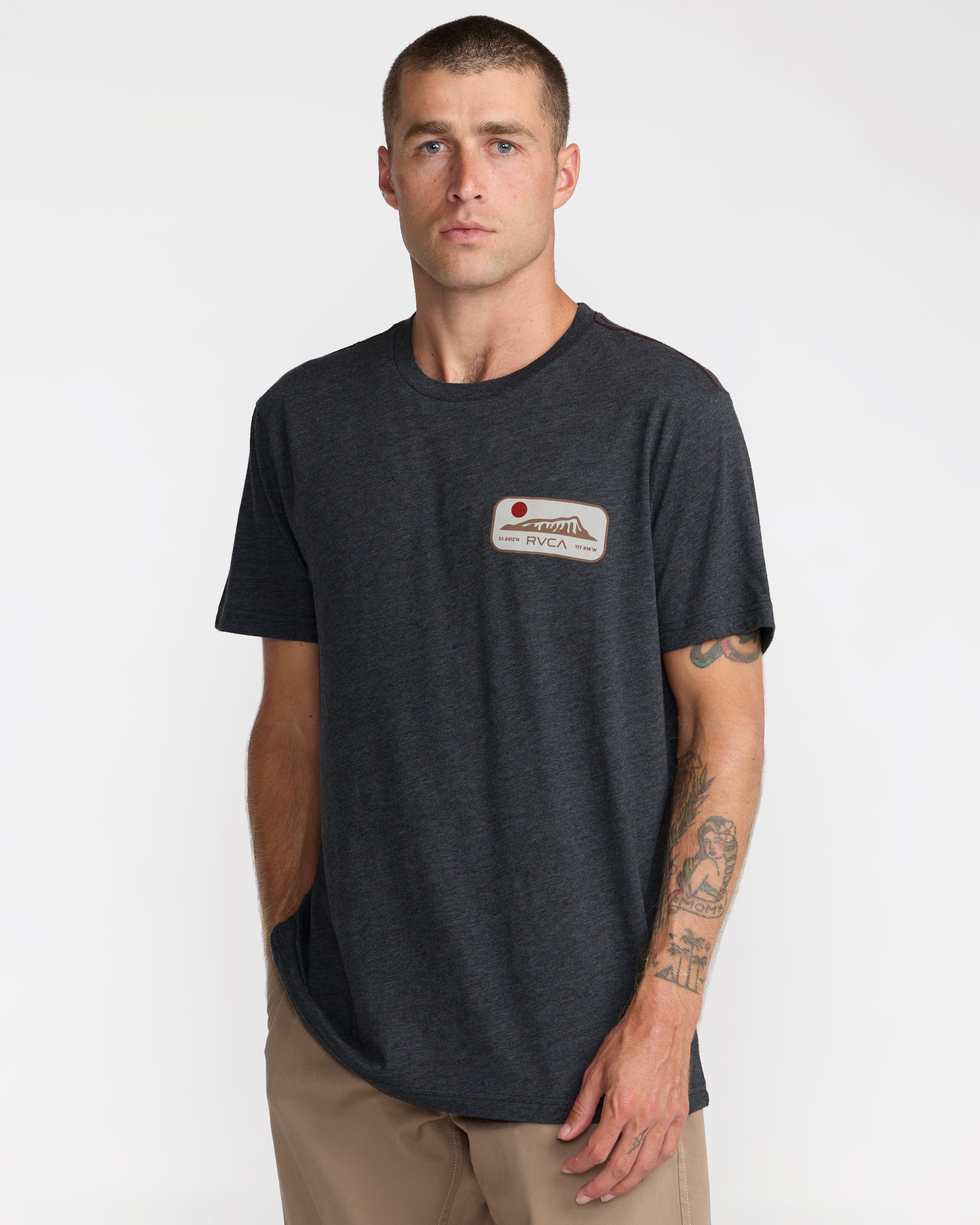 Island Time Short Sleeve Tee - Black