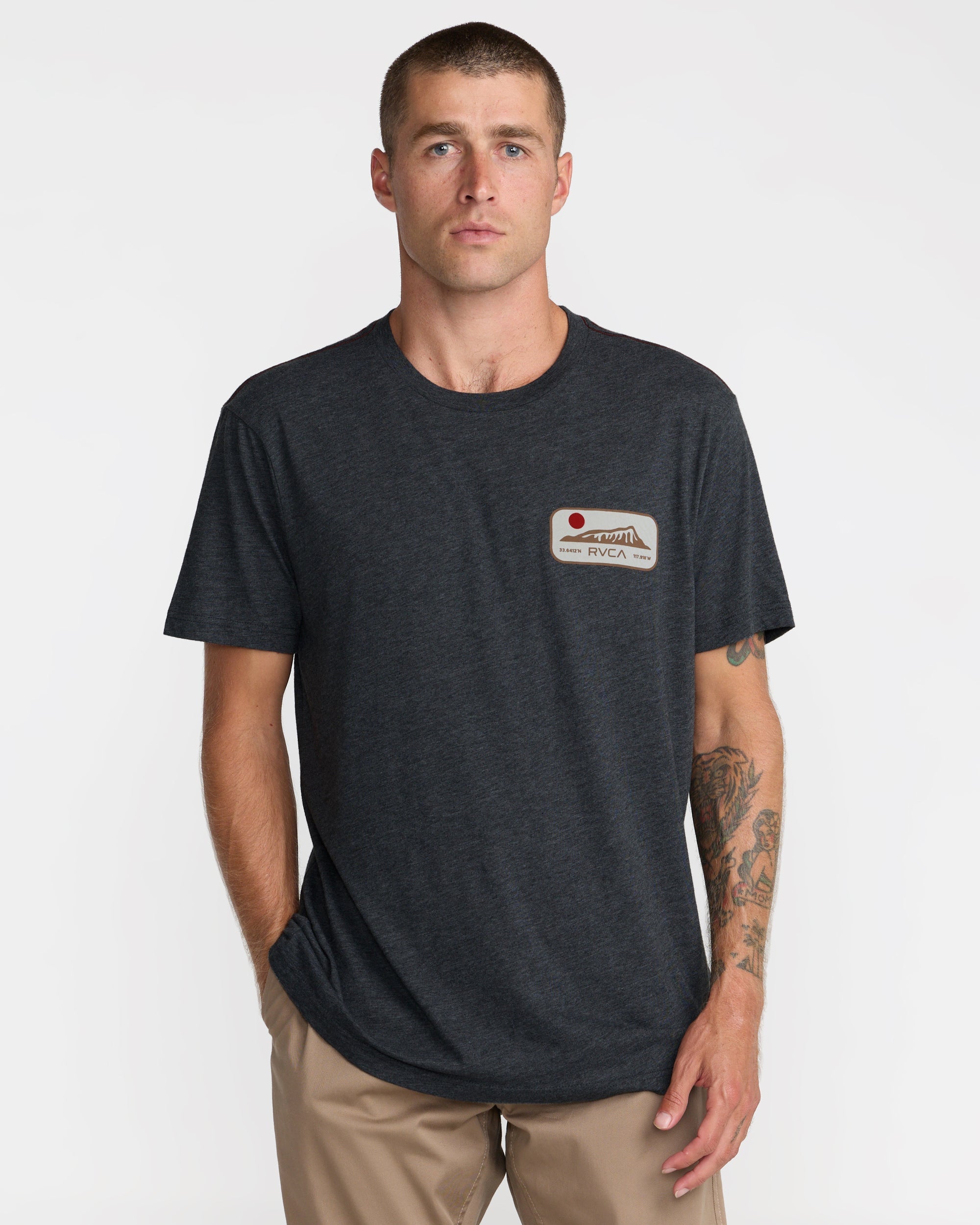 Island Time Short Sleeve Tee - Black