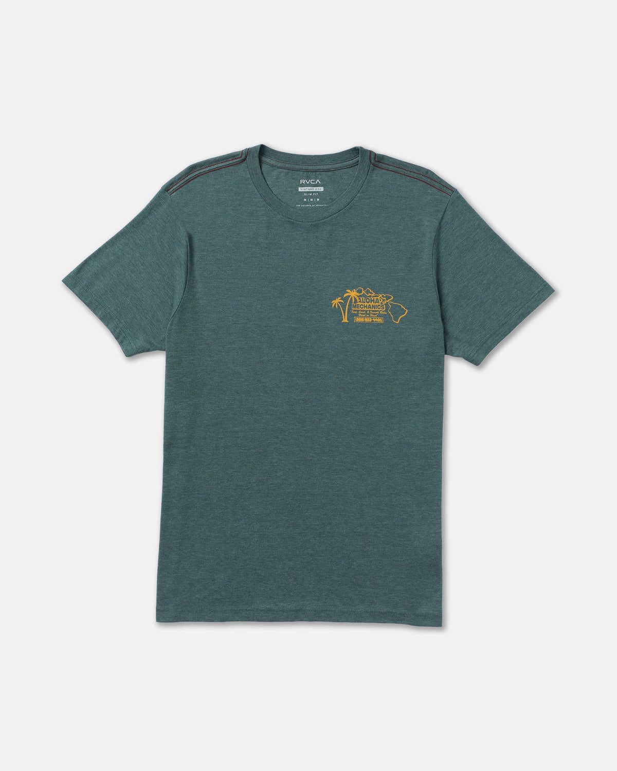 Aloha Mechanics Short Sleeve Tee - Balsam Green