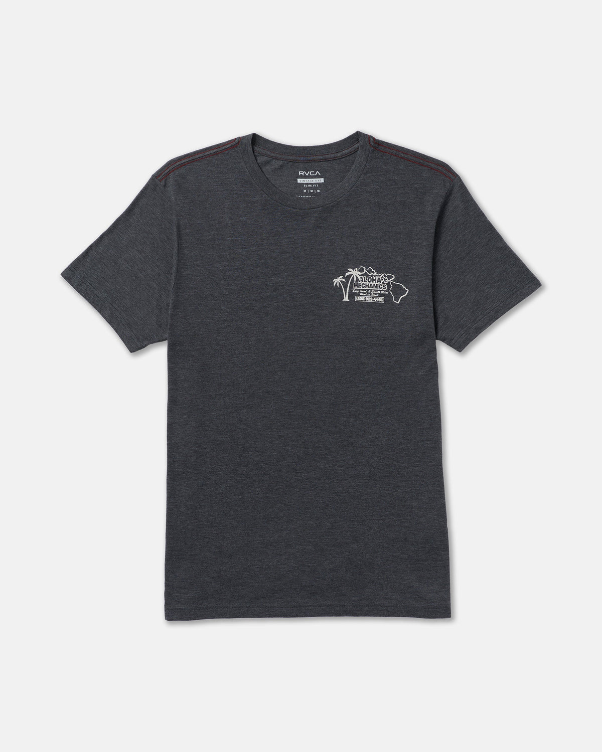 Aloha Mechanics Short Sleeve Tee - Pirate Black