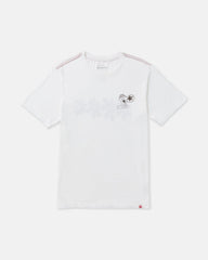 Bryce Bloom Short Sleeve Tee - Antique White