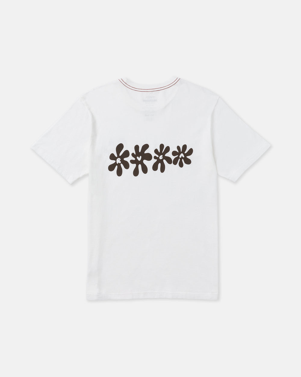 Bryce Bloom Short Sleeve Tee - Antique White