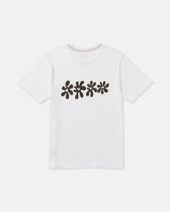 Bryce Bloom Short Sleeve Tee - Antique White