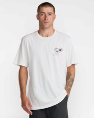 Bryce Bloom Short Sleeve Tee - Antique White