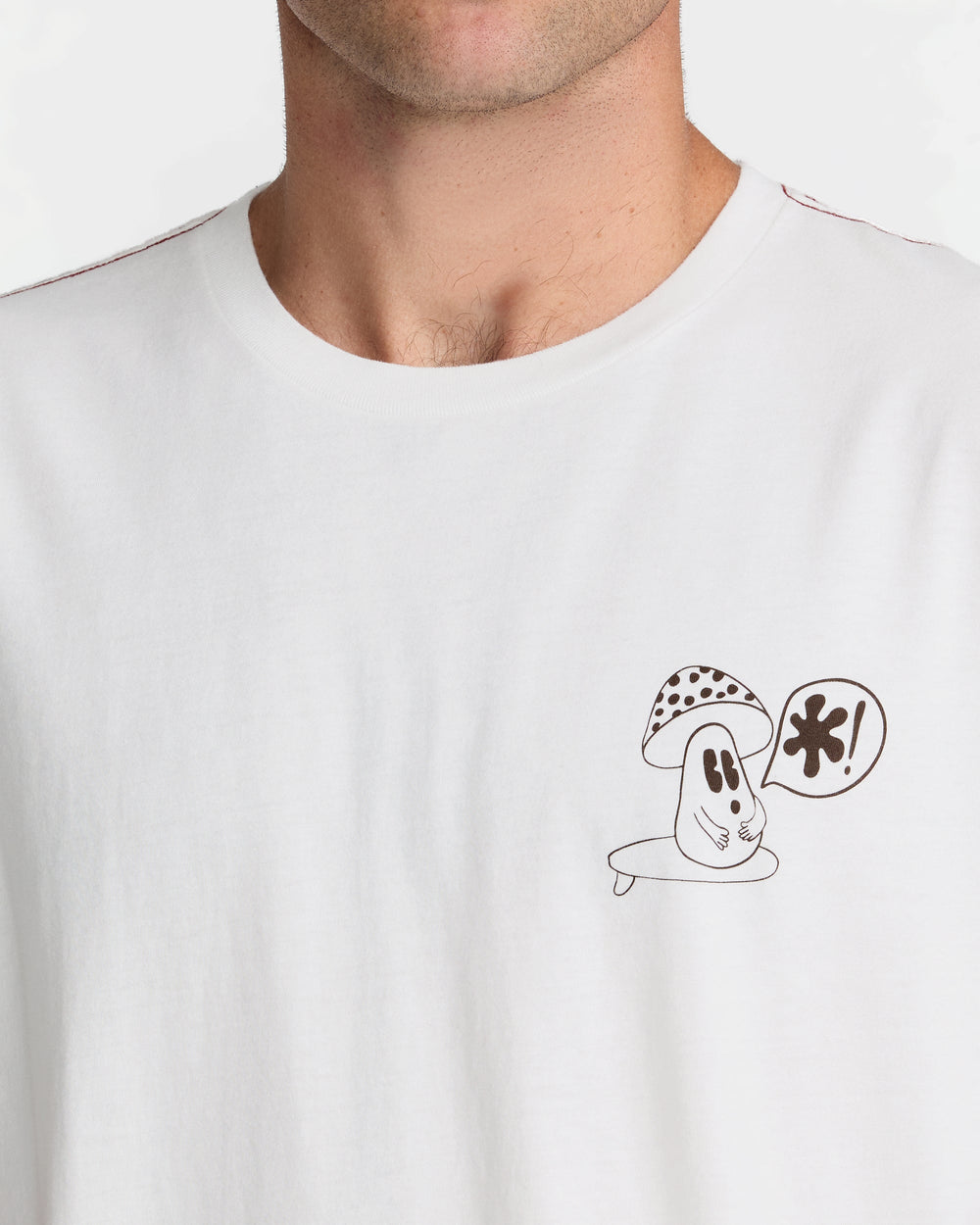 Bryce Bloom Short Sleeve Tee - Antique White