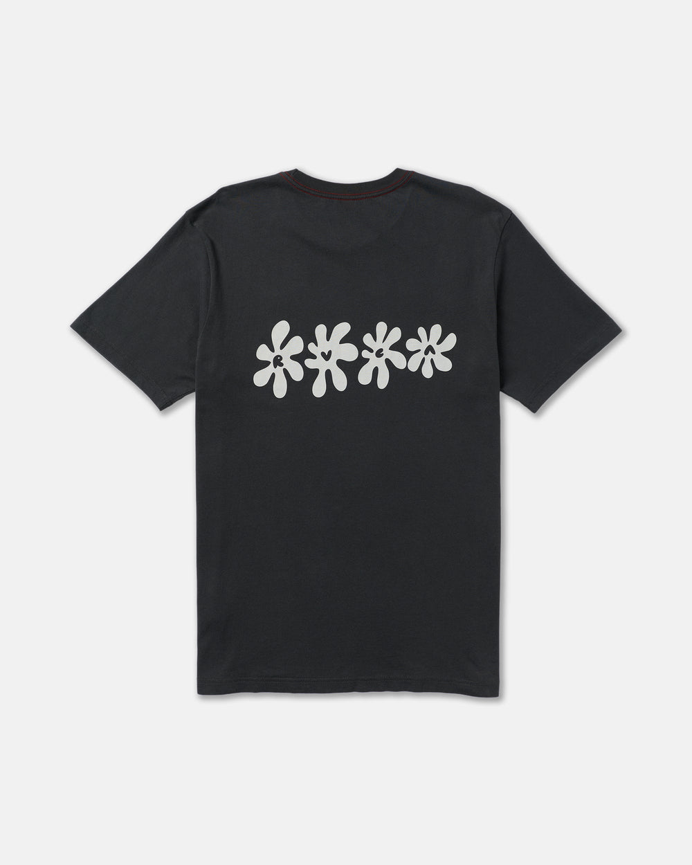 Bryce Bloom Short Sleeve Tee - Pirate Black