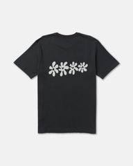 Bryce Bloom Short Sleeve Tee - Pirate Black