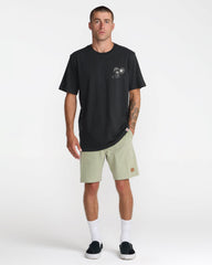 Bryce Bloom Short Sleeve Tee - Pirate Black